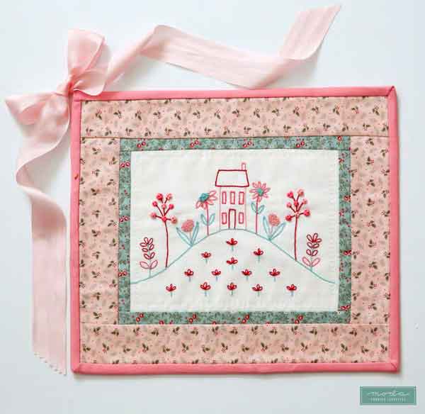 Stitch Pink Anne Sutton Sweet Meadow